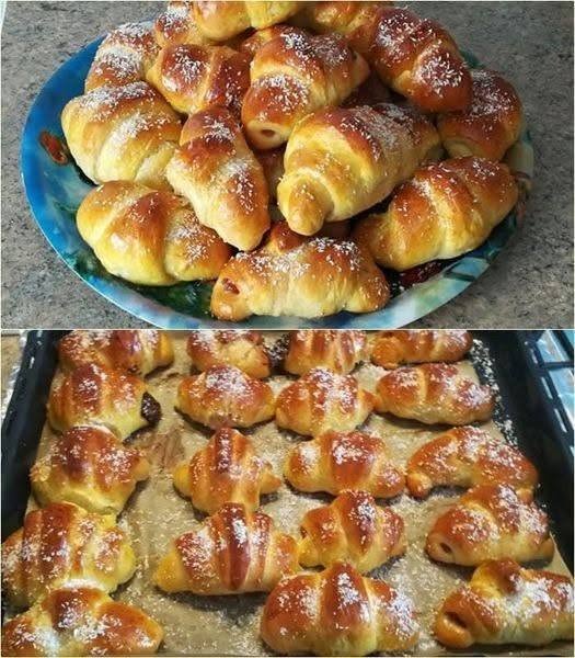 Se topesc ca semințele. Cornulețe fragede și sfărâmicioase. Aluat universal din doar 3 ingrediente