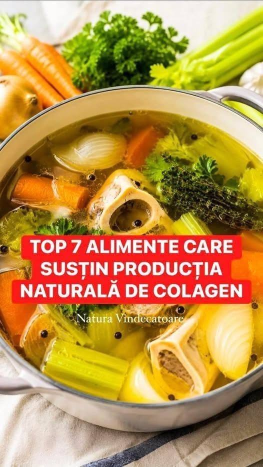 TOP 7 ALIMENTE CARE SUSȚIN PRODUCȚIA NATURALĂ DE COLAGEN