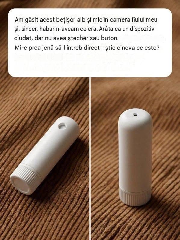 Am găsit un bețișor alb și mic în camera fiului meu și mi-a fost prea jenă să-l întreb despre el. Știe cineva ce este