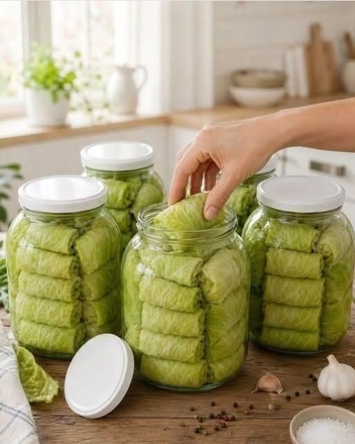 Frunze de varză pentru sarmale la borcan – o conservă care vă va economisi mult timp iarna