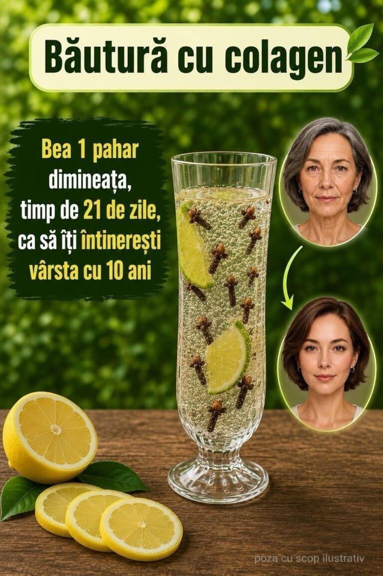 Băutură cu colagen din cuișoare și lămâie: piele fără riduri, strălucitoare…