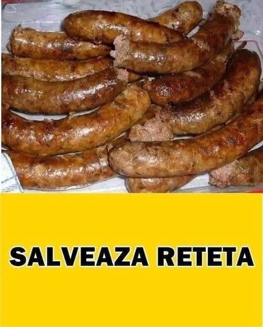 Reteta bunicii de Carnati de casa, care a dat internetul peste cap