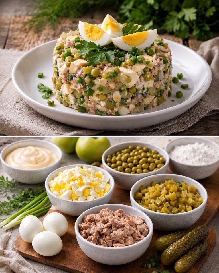 PRIMA SALATĂ CARE A FOST ȘTERSĂ DE PE MASĂ: FICAT DE COD + CASTRAVEȚI MURAȚI