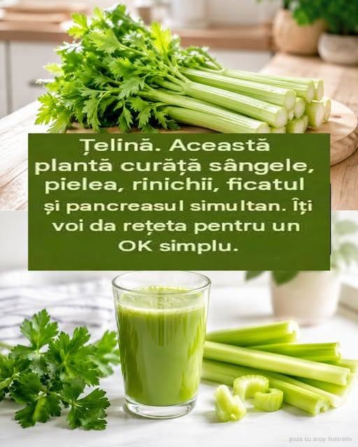De ce este sucul de țelină o comoară pentru sănătatea ta?