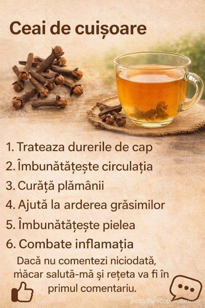 Ceai de cuișoare: Micul miracol al naturii care îți poate schimba sănătatea