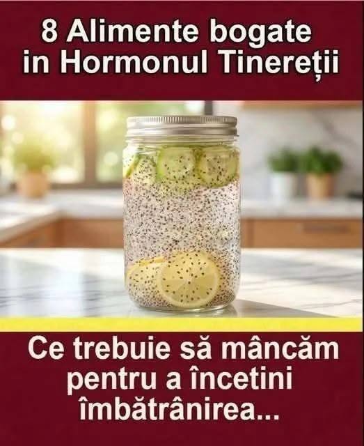 Ce trebuie sa mancam pentru a incetini imbatranirea. 8 alimente bogate in Hormonul Tineretii