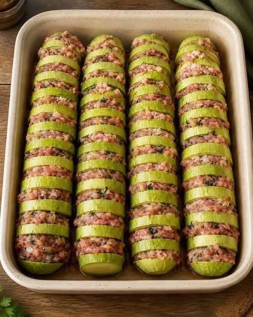 Nu mai fac sarmale vara! Dovleceii cu carne tocată sunt de o sută de ori mai gustoși: pur și simplu amestec totul și îi bag la cuptor.