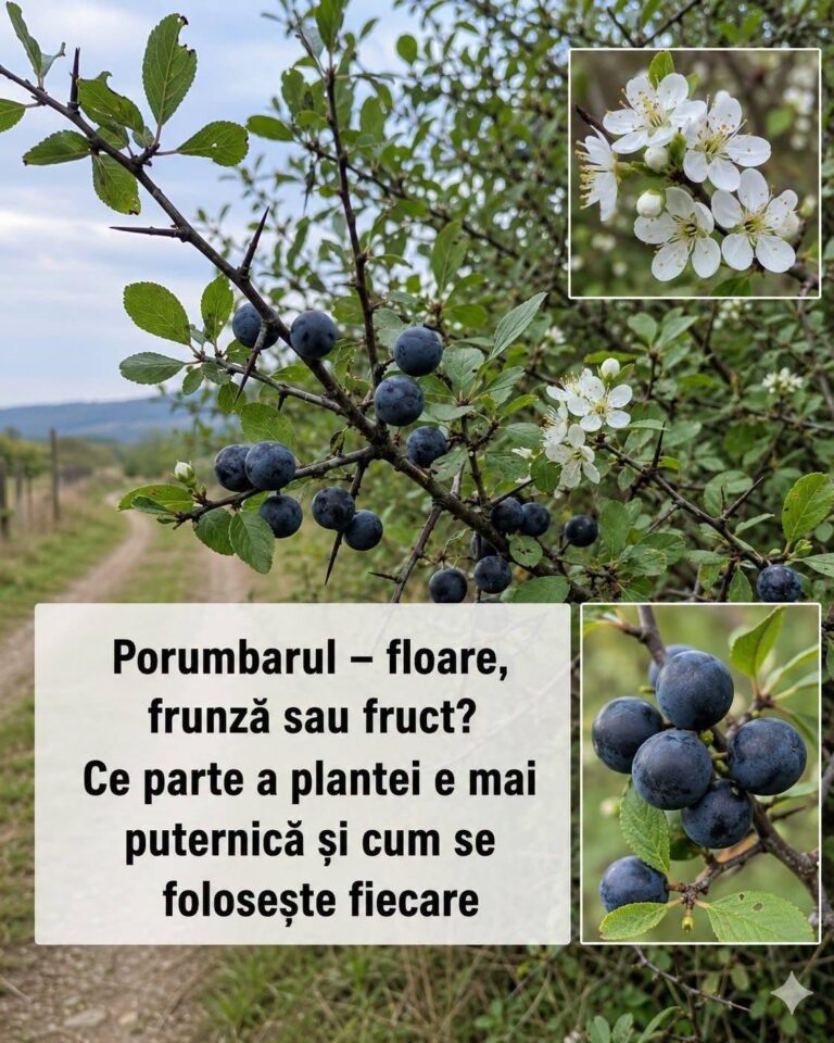 Porumbarul – floare, frunză sau fruct