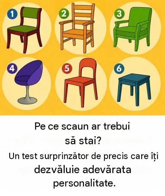 În ce scaun te-ai așeza? Un test incredibil de precis care îți dezvăluie personalitatea