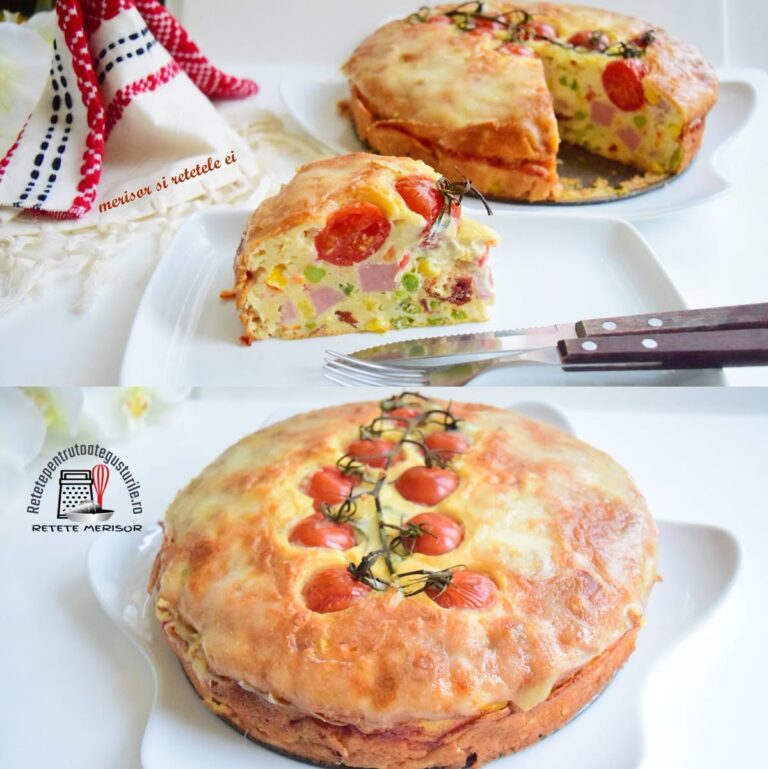 Aceasta reteta de budinca aperitiv cu legume mexicane si alte ingrediente, a fost pe placul intregii familii si s-a cerut imediat repetata.