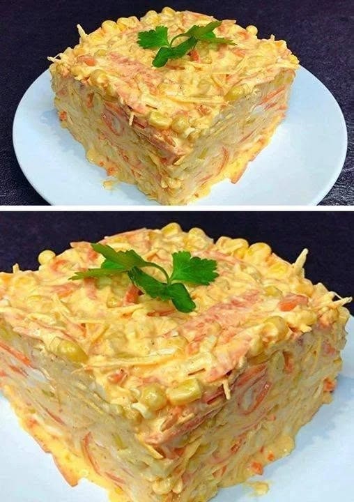 „Împletitura” — o salată din 4 ingrediente care dispare mereu prima de pe masă.