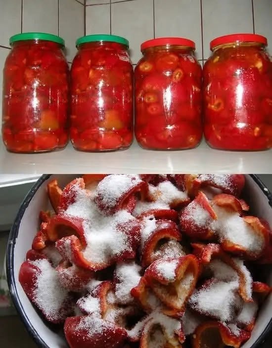 Gogosari la rece asa cum ii facea bunica, apoi ii facea si mama, iar acum eu