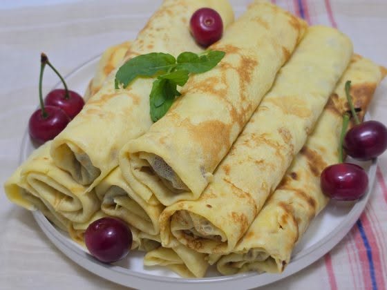 Clatite cu lapte de capra