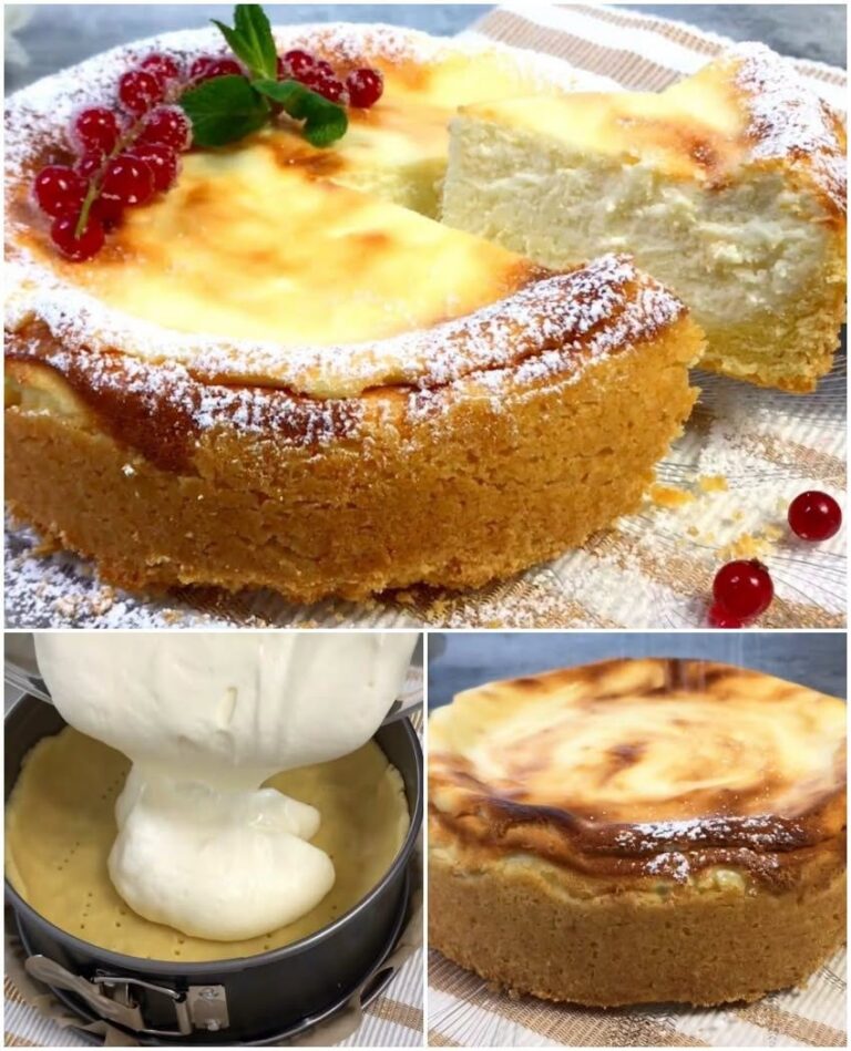 Prăjitură de casă cu brânză dulce Rețeta scrisă