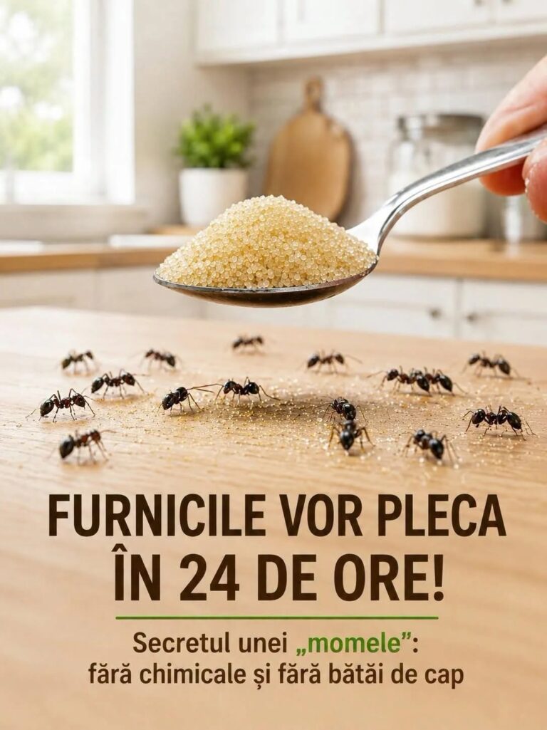 Furnicile nu-mi mai distrug straturile din grădină. Am scăpat de ele fără „chimicale”: câteva picături și după o zi nici urmă de mușuroi