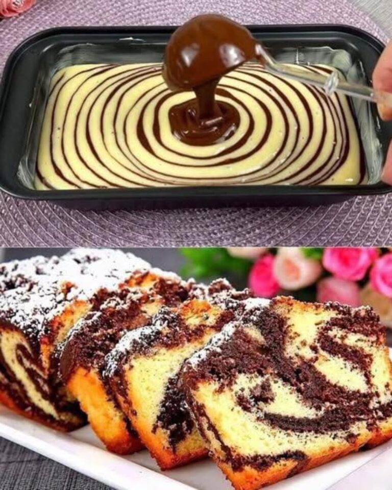 Se topește în gură! Prăjitură marmorat „8 linguri” – simplă și delicioasă