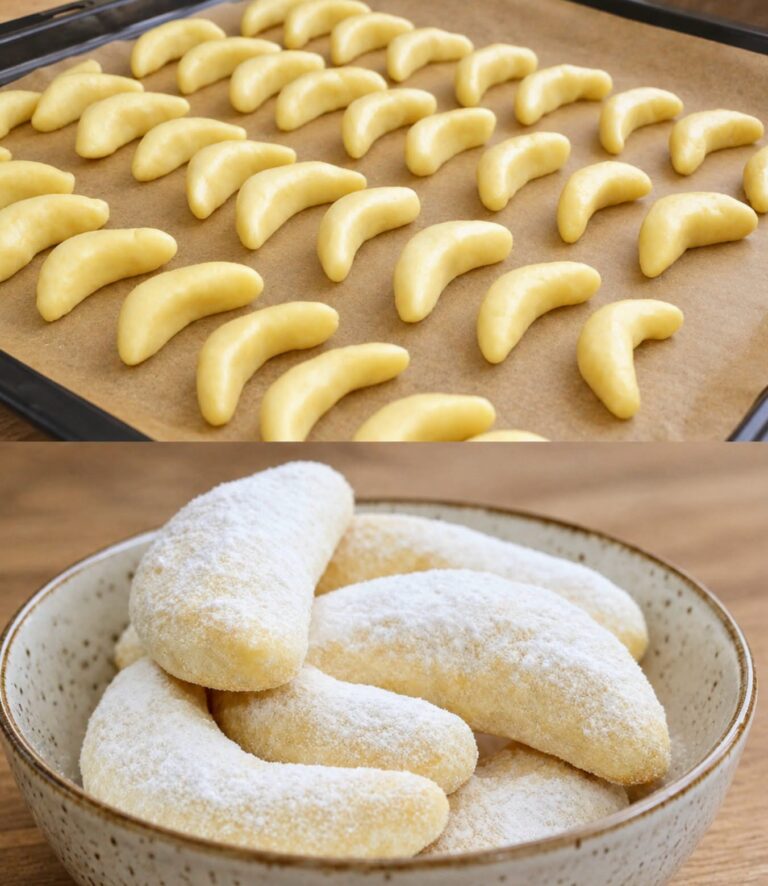 Acești biscuiți în formă de semilună cu vanilie ți se topesc în gură – în fiecare an coc o porție dublă!