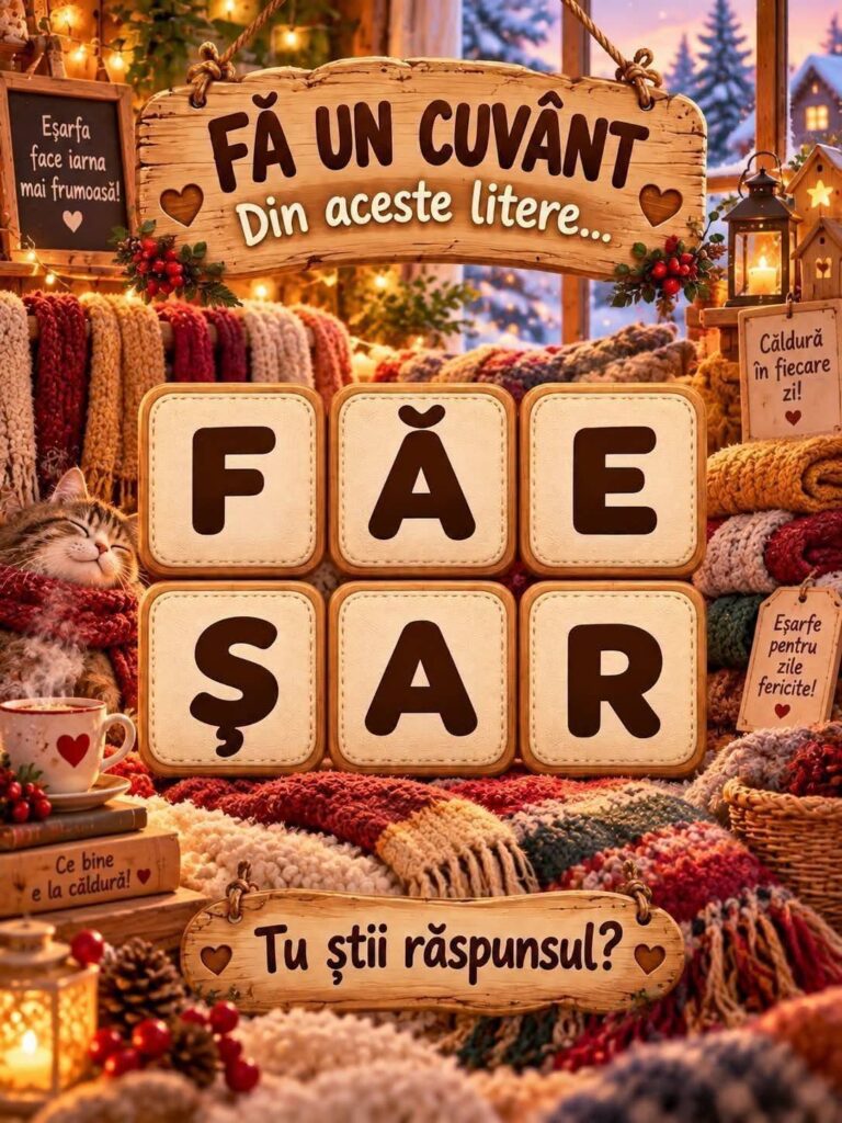 Într-o lume în care cuvintele au puterea de a ne conecta și de a ne inspira, jocurile de cuvinte devin o modalitate fascinantă de a explora limbajul. 