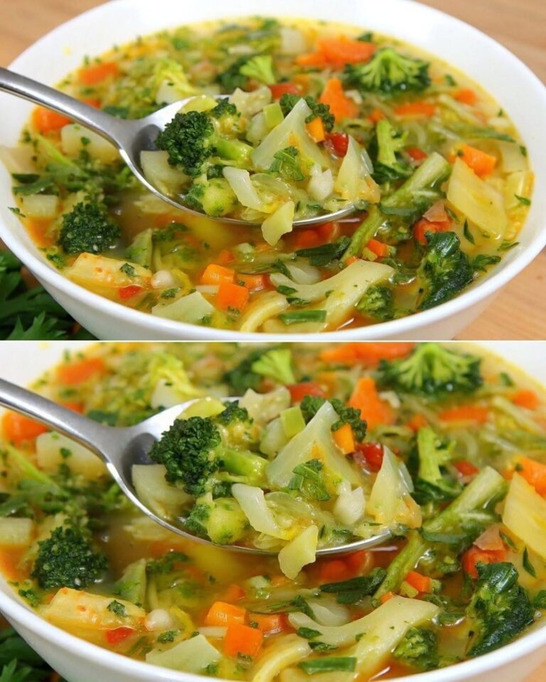 Această supă de legume este un adevărat remediu pentru stomacul meu! O mănânc și dimineața, și seara! Sănătoasă și delicioasă.