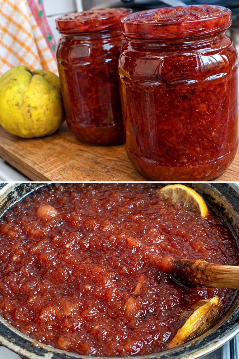 Dulceata de gutui rase. A iesit o minunatie!