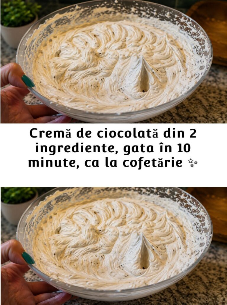 Cremă de Ciocolată din 2 Ingrediente – Desertul Simplu cu Gust de Cofetărie