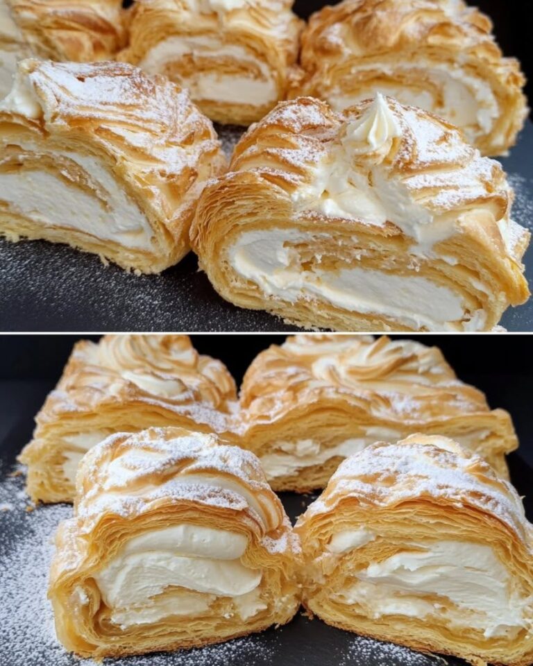 Prăjitură franțuzească magică – desert aerat cu aluat opărit și cremă fină de ananas
