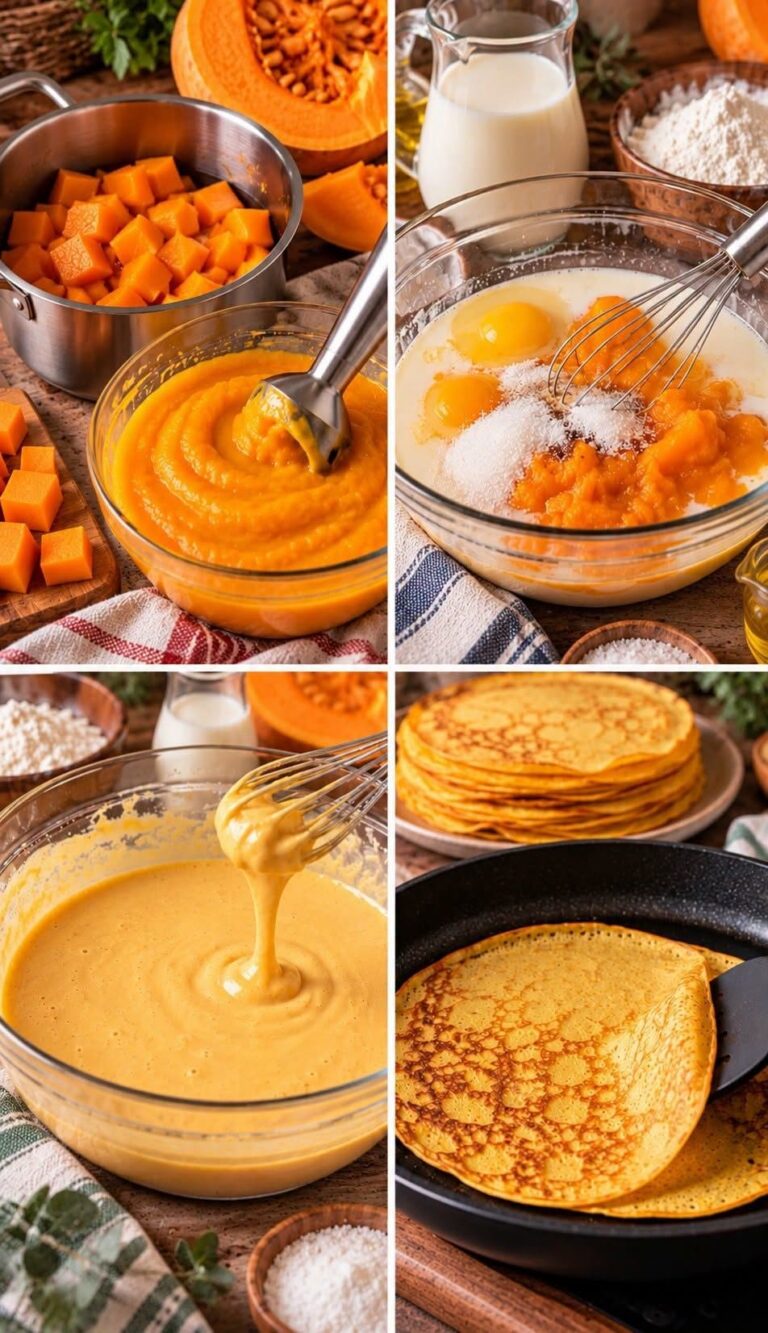 🎃Clătite cu dovleac pe care vei dori să le faci toată toamna! Fragede, moi, delicios de aurii și incredibil de aromate. Sunt deosebit de delicioase servite cu smântână sau miere naturală.
