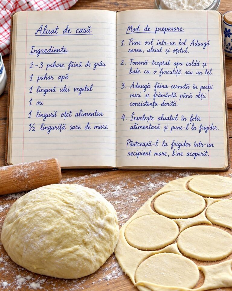 Aluat Universal pentru Găluște și Khachapuri – Rețeta Secretă care Nu Se Lipește și Nu Se Destramă