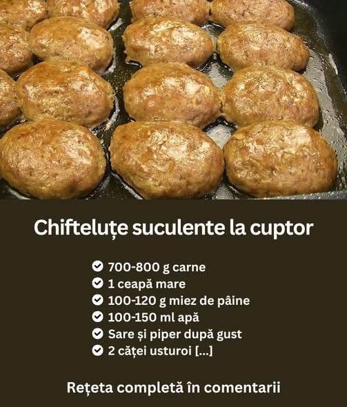 Dacă ești în căutarea unei rețete rapide și delicioase pentru chifteluțe, ai ajuns în locul potrivit! Aceste chifteluțe fragede și suculente la cuptor sunt perfecte pentru o cină în familie sau pentru o masă festivă.