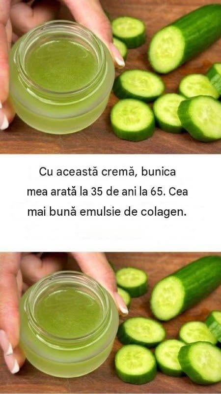 Cu această cremă, bunica mea arată la 35 de ani la 65. Cea mai bună emulsie de colagen👇👇