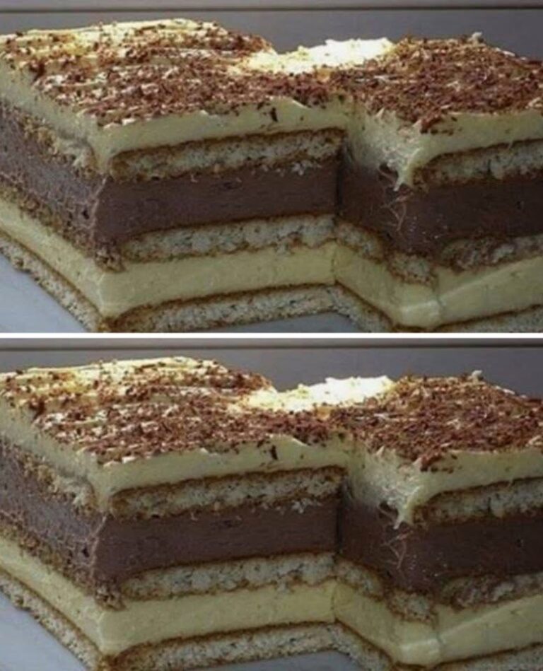 Nu ai nevoie de cuptor! Cel mai cremos desert cu ciocolată și vanilie, gata în 25 de minute