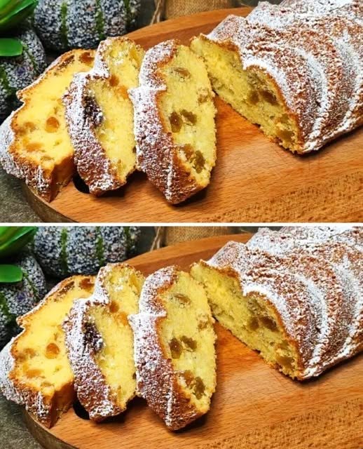 Ai puțină brânză și câteva stafide? Fă cel mai simplu chec care pare de cofetărie!