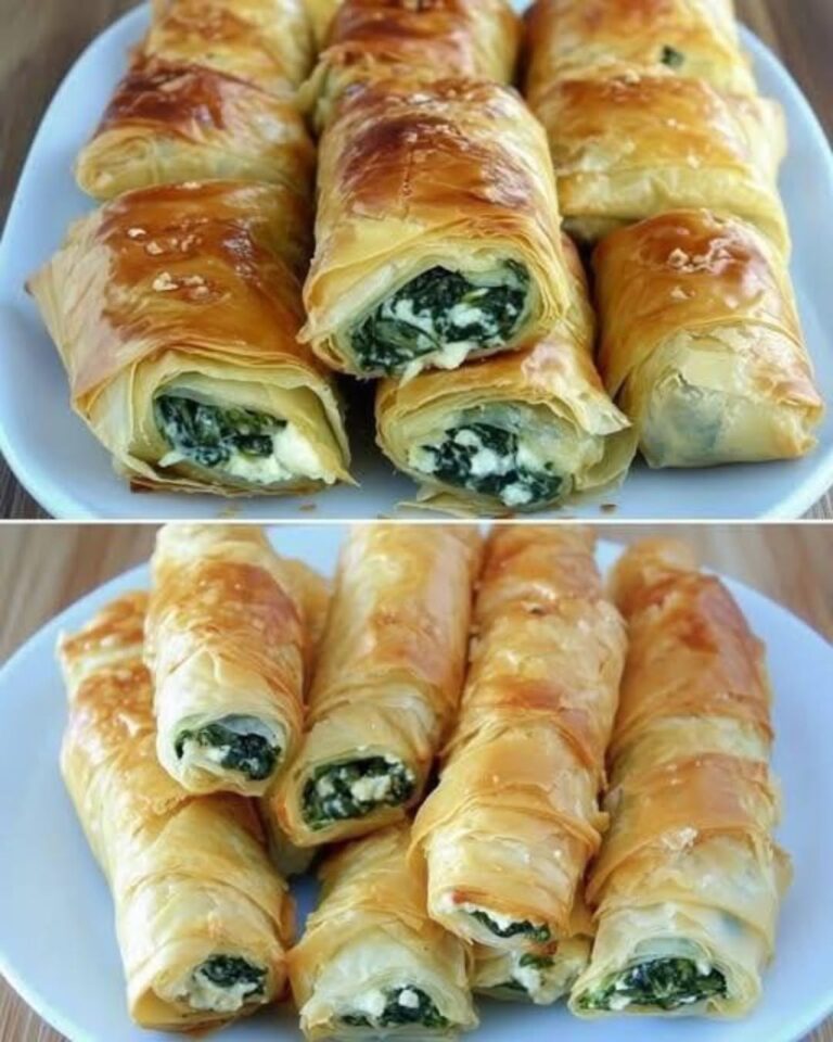 Rulouri crocante cu spanac și brânză – Rețetă delicioasă și simplă de casă