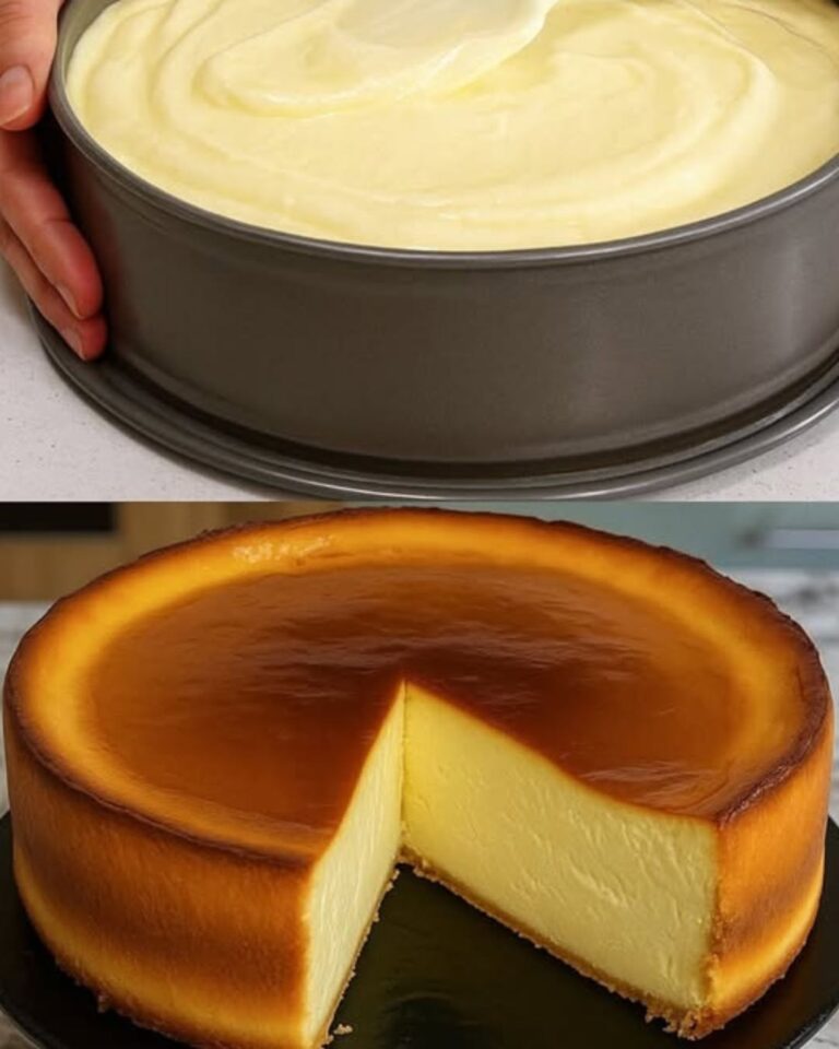 Cheesecake pufos fără bază – gata rapid și delicios