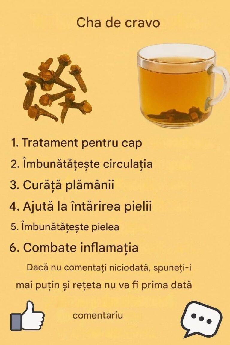 Ceai de cuișoare: un mic miracol al naturii folosit în mod tradițional pentru a întări organismul și a susține sănătatea în moduri surprinzătoare. Pentru a continua să primiți rețetele mele, spuneți pur și simplu: Mulțumesc!