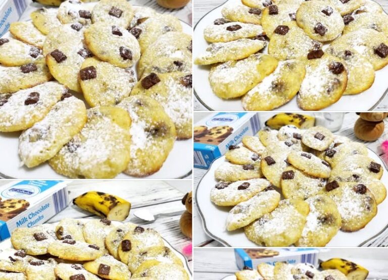 Fursecuri cu banane si ciocolata