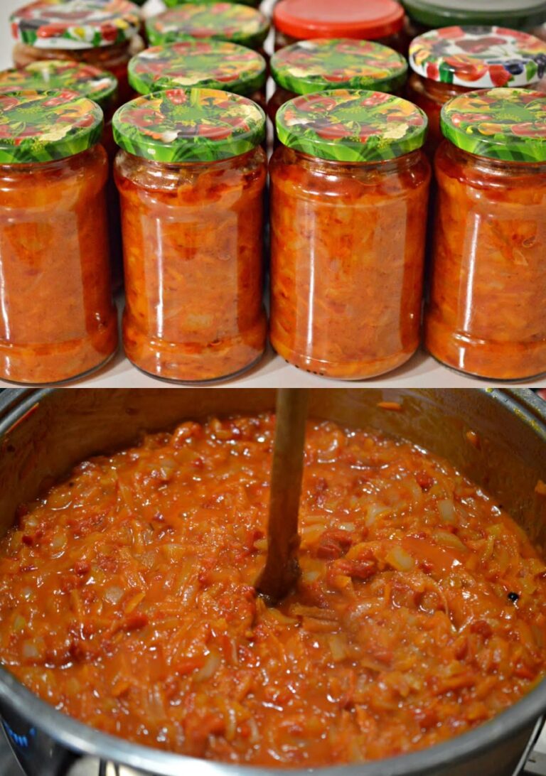 Tocana de legume pentru iarna