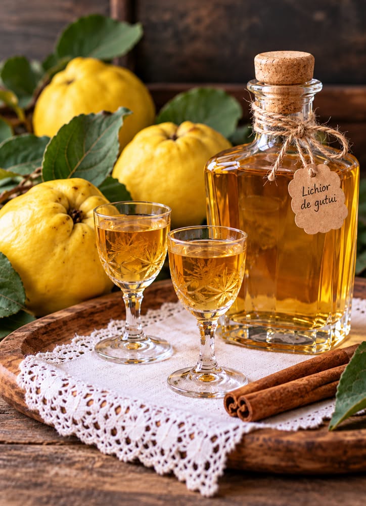 Reteta de lichior de gutui – aromat, delicios si foarte simplu de facut