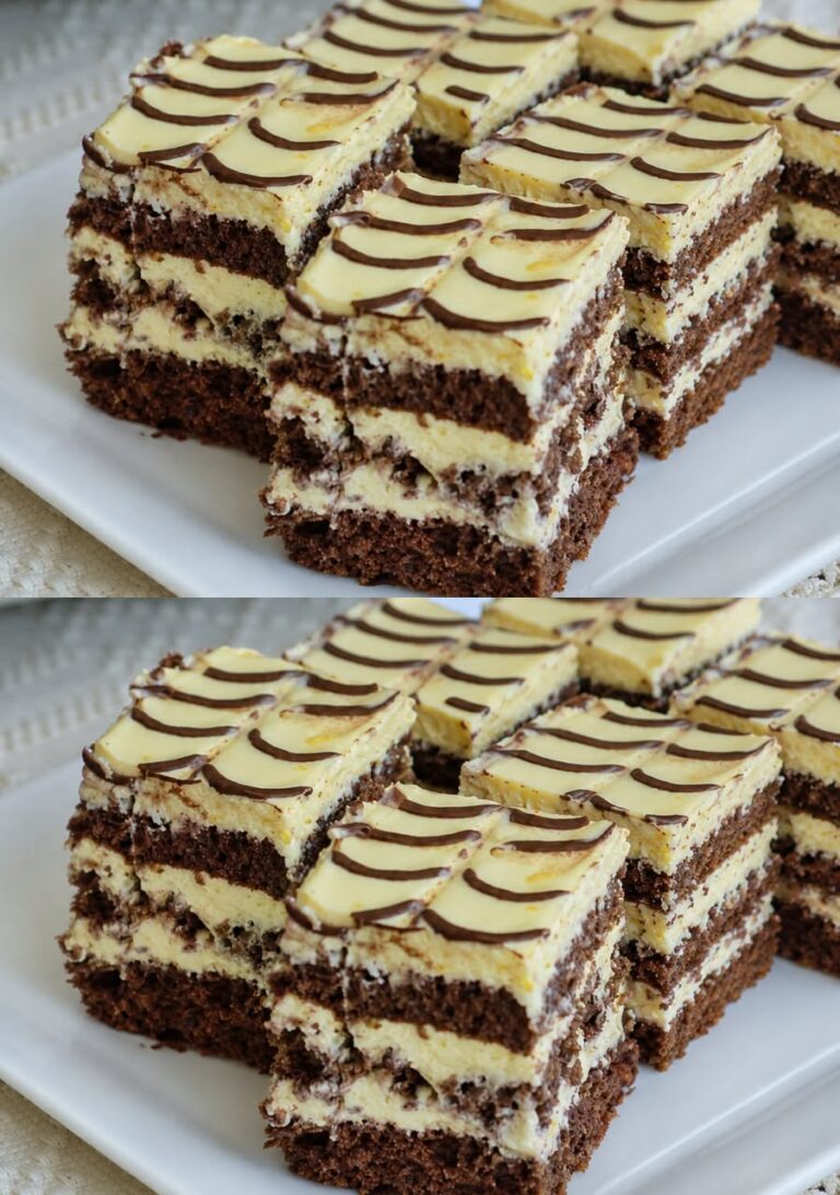Prajitura cu blat de cacao si crema de mascarpone