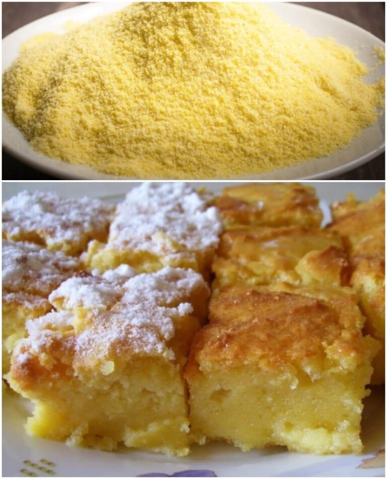 Prăjitură cu mălai și brânză dulce – rețetă tradițională românească